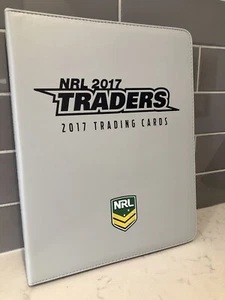 2017 NRL TRADERS ALBUM with FULL BASE SET PLUS EXTRAS - Picture 1 of 3