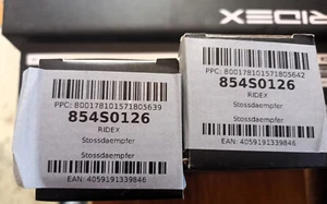 2x RIDEX Stoßdämpfer hinten für OPEL AGILA (A) (H00) für SUZUKI IGNIS II - Bild 1 von 2