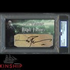 Ralph Fiennes signed Cut 3x5 Custom Card PSA DNA Slab Harry Potter Auto C4114