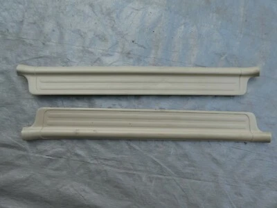 99-05 Mazda MX-5 Miata OEM pergamino umbral puerta placa rasguño par 1999-2005 Foto 1 de 4