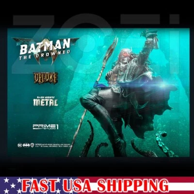 Sideshow Prime 1 Batwoman The Drowned DLX Statue Figure Batman Dark Nights Metal - Image 1 of 4