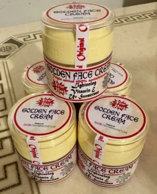 GOLDEN FACE TRIPLE ACTION LIGHTENING FACE CREAM VITAMIN E & UV SUNSCREEN