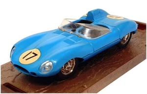 Brumm 1/43 Scale R153 - Jaguar D-Type #17 Le Mans 1957 - Lt Blue - Picture 1 of 5