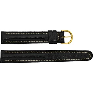 VINTAGE - 14 MM x 12 MM - GENUINE LEATHER - WATCH STRAP - BRACELET BAND - Picture 1 of 2