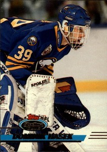 1993-94 Topps Stadium Club Hockey #178 Dominik Hasek