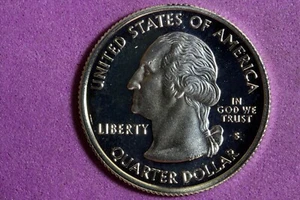 2001 - S PROOF "NEW YORK " STATEHOOD Washington Quarter! #J28686 - Picture 1 of 2