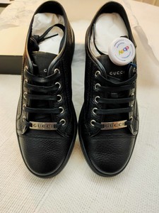 black gucci trainers