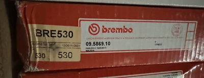 BREMBO Front Disc Brake Disc BRE530 (09.5869.10) for FORD for MAZDA - Image 1 of 2