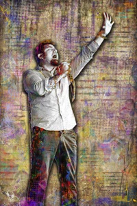 Chino Moreno Deftones Poster, CHINO MORENO DEFTONES Pop Print Free Shipping Us - Picture 1 of 5