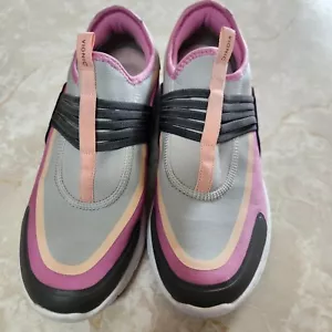 Scarpe da passeggio Vionic donna Brisk Vayda grigio rosa sneakers donna taglia 9 - Foto 1 di 20