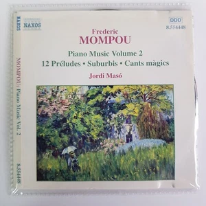 Frederic Mompou Jordi Maso Piano Vol.2 12 Preludes Suburbis Naxos Classical CD - Picture 1 of 3