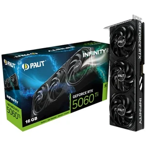 Palit GeForce RTX 5060 Ti Infinity 3 16GB video card GDDR7 PCI-E 5.0 x16 28Gbps - Picture 1 of 3