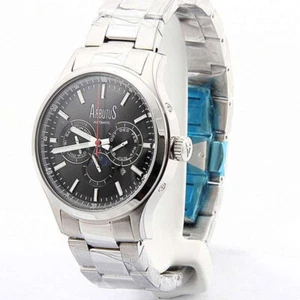 Arbutus Men's Luxury Analogue Automatic Stainless Steel Bracelet Watch AR509SBS - Picture 1 of 2
