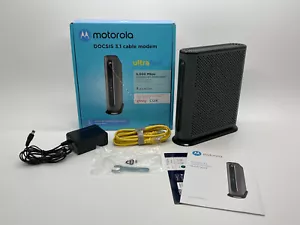 Motorola DOCSIS 3.1 Cable Modem Model: MB8600 XFINITY, COX, COMCAST OPEN BOX - Picture 1 of 6