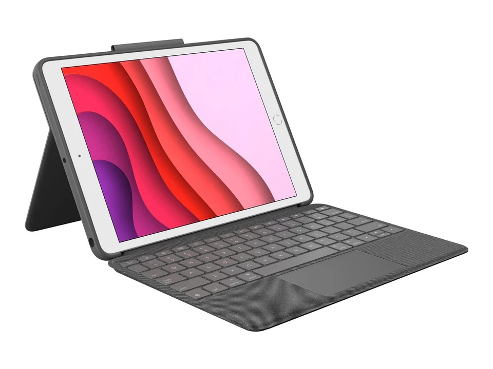 Logitech Combo Touch Tastatur-Case für iPad (7. Generation) (920-009624)
