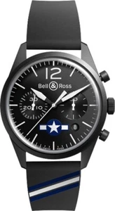 Reloj Cronógrafo Automático Bell & Ross Vintage 1 de 99 Fuerza Aérea de los Estados Unidos Esfera Negra - Imagen 1 de 3