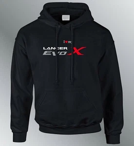 Sweat Shirt Hoodie Customised Lancer Evo X M L XL Auto Hoodie Sweatshirt 10 - Picture 1 of 1
