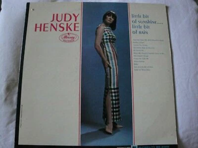 JUDY HENSKE LITTLE BIT OF SUNSHINE...LITTLE BIT OF RAIN VINYL LP 1965 MONO EX Foto 1 de 2