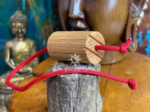 Péndulo Hebreo de Roble ; hecho a mano, Detecta Energía negativa y Limpia el Aura - Photo 1 sur 4