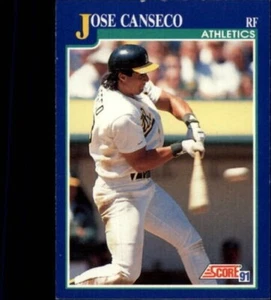 A6419- 1991 Score Baseball Card #s 1-249 +Rookies -You Pick- 15+ FREE US SHIP - Picture 1 of 497
