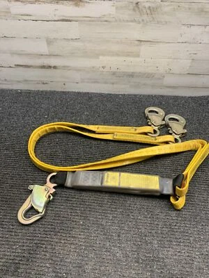 Used Reliance 6 Foot Shock Absorbing Lanyard Steelhead Tieback Hook - Image 1 of 4