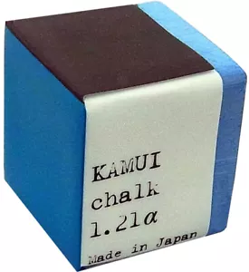 New Kamui Sky Blue 1.21B "Beta" Pool Chalk - One Piece - Authorized Dealer - Picture 1 of 3
