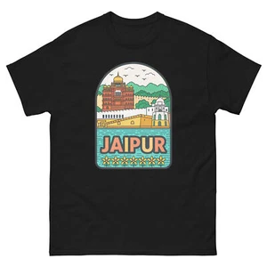 Jaipur World Travel Urban Area City T-Shirt - Bild 1 von 13