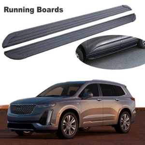 Fits For Cadillac XT6 2019-2025 Running Boards Side Steps Pedal Nerf Bars 2PCS - Picture 1 of 8