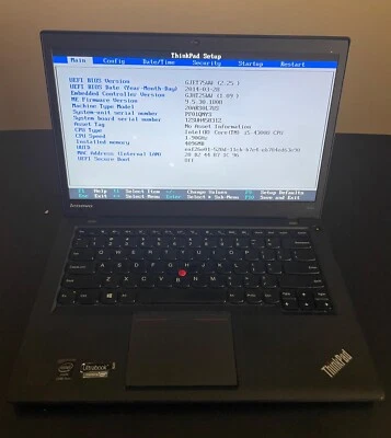 Ultrabook Lenovo ThinkPad T440s Intel Core i5 4ta generación 4 GB Ram 14"  Foto 1 de 4