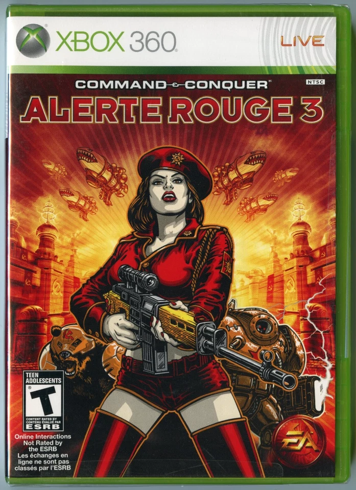 Command & Conquer: Red Alert 3 Microsoft Xbox 360 French Version Brand New - Image 1 of 2