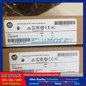 NEW Factory Sealed Allen-Bradley 1756-IB16 / A ControlLogix 16 Point D/I Module - Picture 1 of 2