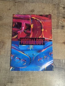 Sistema Nintendo VIRTUAL BOY Manual de instrucciones original Folleto SOLO - Imagen 1 de 3