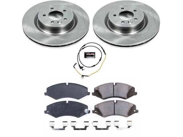 前刹车片和转子套件适用于 2014 - 2017 路虎揽胜 2015 TY132RY — 第 1/1 张图片