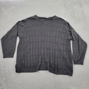 Turnbury Pullover Herren 4XB Big Merinowolle V-Ausschnitt Zopfmuster Pulli - Bild 1 von 8