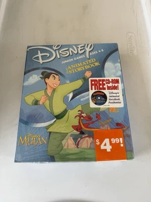 Vintage Disney Mulan Animated Storybook (CD-ROM) Factory Sealed  - Image 1 of 2