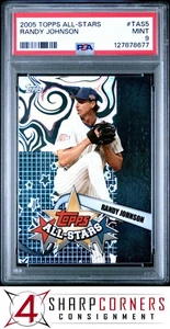 2005 TOPPS ALL-STARS #TAS5 RANDY JOHNSON HOF POP 1 PSA 9 - Picture 1 of 2