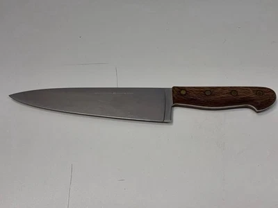 Cuchillo de colección ALFRED ZANGER CO. 8,5" mango de madera SOLINGEN INOXIDABLE Portugal Foto 1 de 4