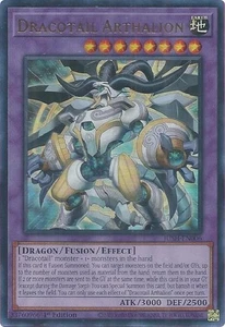 Dracotail Arthalion JUSH-EN006 Ultra Rare YGO Yugioh Justice Hunters - Picture 1 of 1