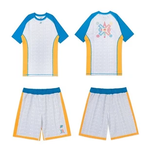 Ollin Albino and Preto Rash Guard SS and training Short (SET) No Gi Uniform - Picture 1 of 8