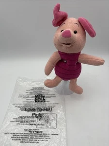 Vintage Winnie The Pooh “Love To Hug” Talking Piglet Plush 12” New - Picture 1 of 9