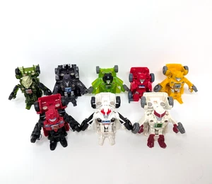 Transformers Bot Shots - Lot Of 8 Figures - Megatron, Bumblebee, Ratchet, + More - Picture 1 of 19