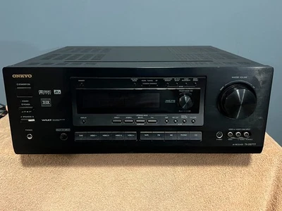 The Onkyo TX-DS777 is a 5.1-channel THX Select certified A/V receiver - Image 1 of 4