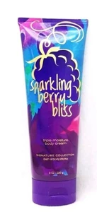 Bath & Body Works Signature SPARKLING BERRY BLISS Triple Moisturizer Shea Cream - Picture 1 of 1