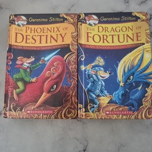Gerónimo Stilton El Dragón de la Fortuna y El Fénix del Destino - Libros de Oro - Imagen 1 de 9