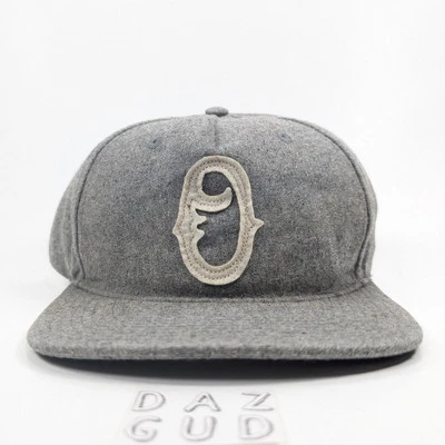 Chapéu Snapback Obey Worldwide Mescla de Lã Cinza Roteiro Ajustável Streetwear Skate - Imagem 1 de 4