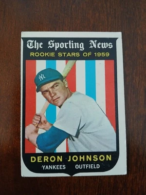 1959 Topps - Rookie Stars, Deron Johnson #131 *Rookie* Yankees EX+ Cond.  - Image 1 of 2