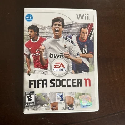 FIFA Soccer 11 (Nintendo Wii, 2010) Complete w/ Manual - Tested Working - Image 1 of 2