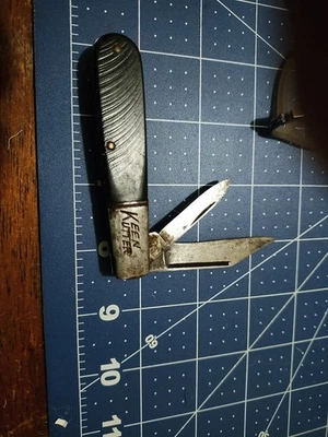 Vintage Keen Kutter USA 2-Blade BARLOW Folding Pocket Knife - Image 1 of 4