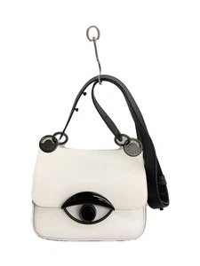 KENZO tli medium smooth shoulder bag WHT - Picture 1 of 8