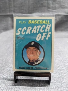 MLB Miguel Cabrera 2019 Heritage Play Baseball Scratch Off Topps 27/30 - Picture 1 of 2